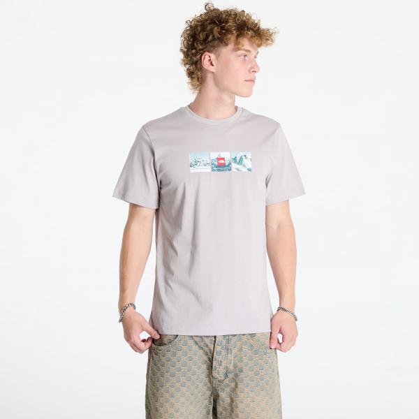 Tričko The North Face M S/S Tee Expedition System Graphic Moonstone Grey S