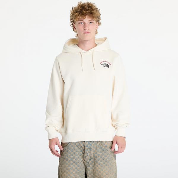 Mikina The North Face Expedition System Graphic Hoodie White Dune L