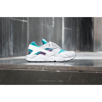 Nike Air Huarache Wolf Grey/ White-Aquatone-Purple Dynasty