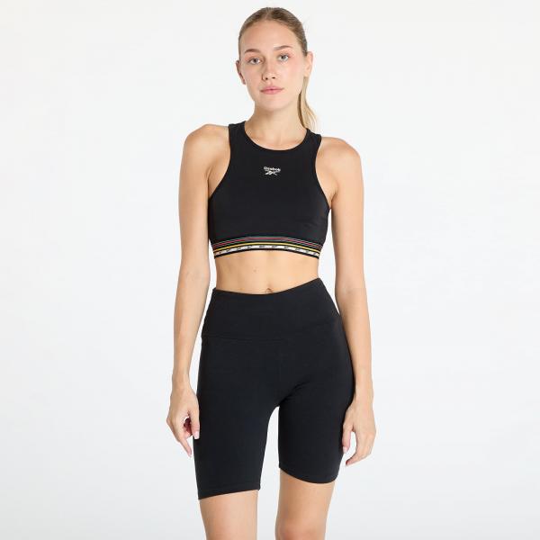 Top Reebok CL Camping Bra Black XS