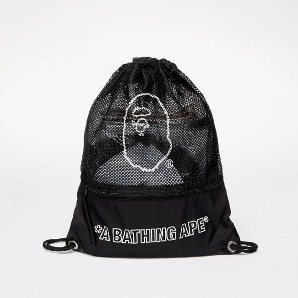 Gymsacks A BATHING APE Summer Bag Black XL