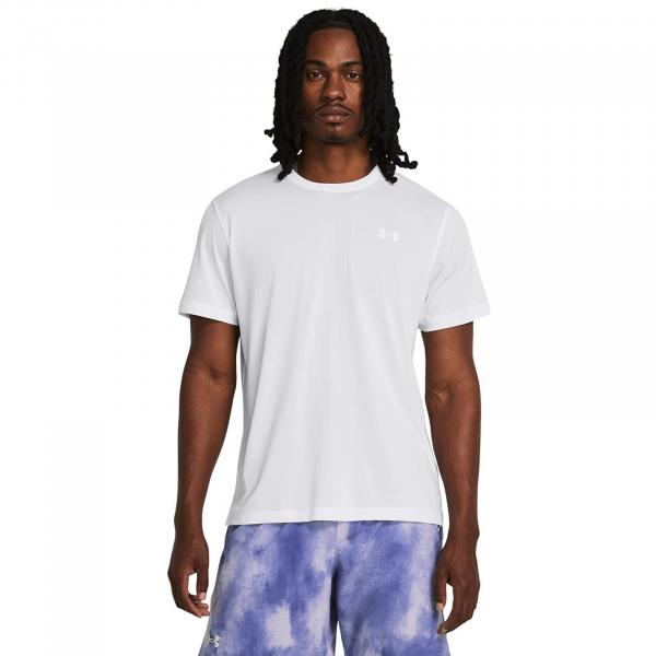Tričko Under Armour LAUNCH SHORTSLEEVE White XL