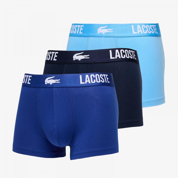 Boxerky LACOSTE Trunk Bonnie/ Captain-Navy Blue M
