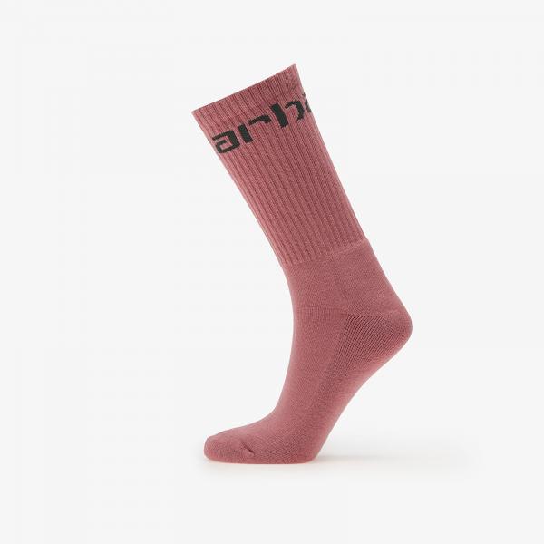 Carhartt WIP Socks Dusty Rose/ Sycamore Tree Universal