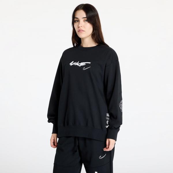 Mikina Nike Women's Sportswear Breaking Loose French Terry Top Black M