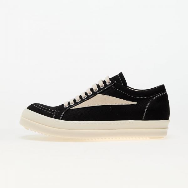 Tenisky Rick Owens DRKSHDW Denim Shoes Black/ Milk/ Milk EUR 39