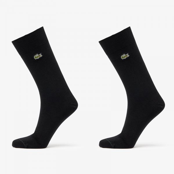 LACOSTE Socks 2-Pack Black 43-46
