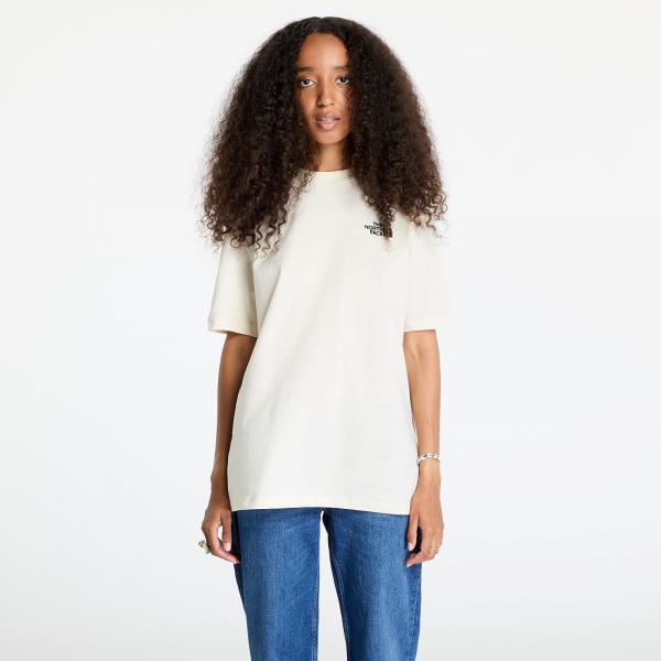 Tričko The North Face W Essential Oversized Short Sleeve Tee White Dune S