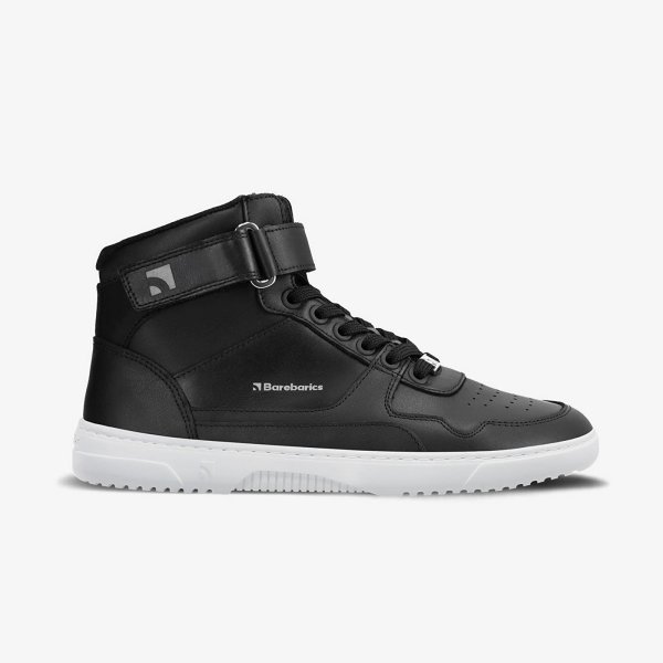 Boty Barebarics Zing - High Top Black & White 36