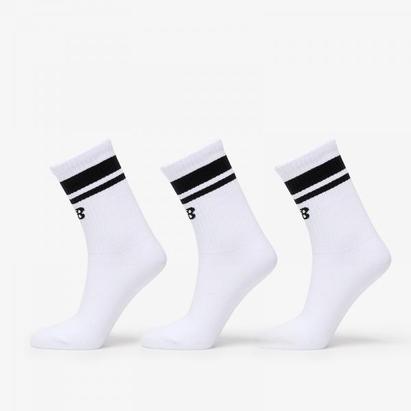 New Balance Essentials Line Midcalf 3-Pack White/ Black S