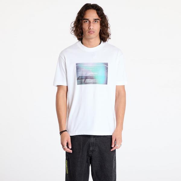 Tričko Calvin Klein Jeans Basketball Court Graphictee White M