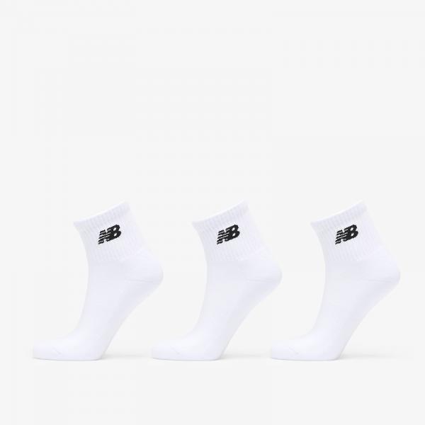 New Balance Everyday Ankle 3-Pack White S