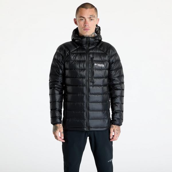 Bunda Columbia Arctic Crest™ Down Hooded Jacket Black XXL