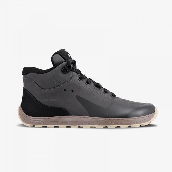 Boty Barebarics Trekker Dark Grey 36
