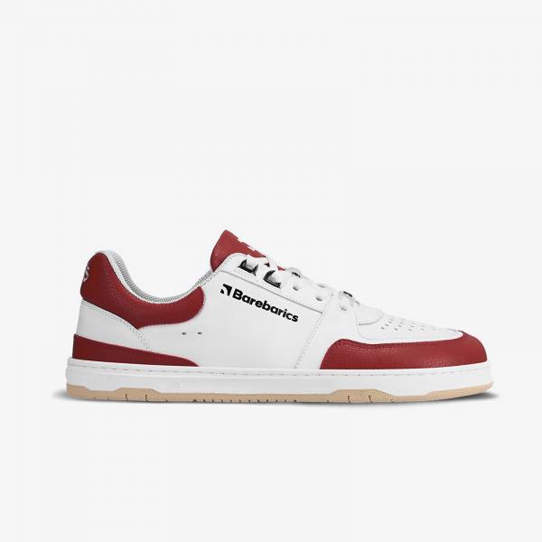 Boty Barebarics Wave White & Crimson Red 42