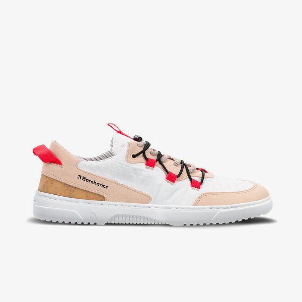 Boty Barebarics Revive Beige & White 47