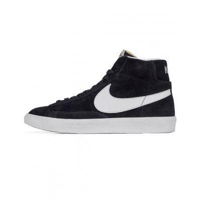 Sneakers - tenisky Nike Blazer Mid-Top Premium Black / White - Gum Light Brown