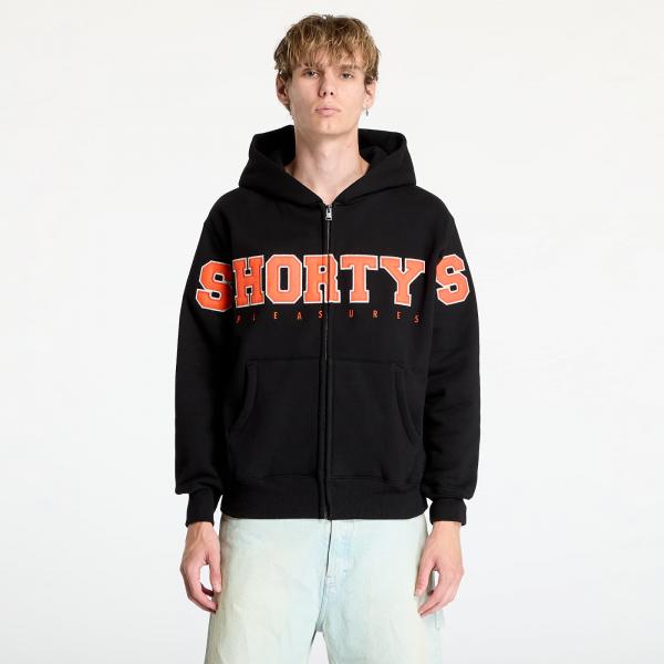 Mikina PLEASURES Wave Zip Hoodie Black S
