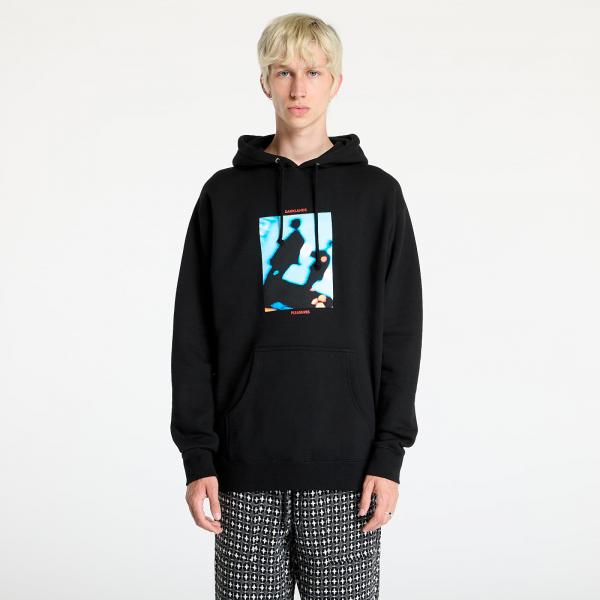 Mikina PLEASURES Darklands Hoodie Black M