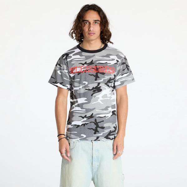 Tričko PLEASURES Spike T-Shirt Camo XXL