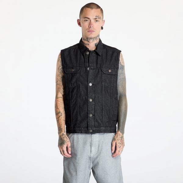 Vesta Urban Classics Denim Vest Black Washed S