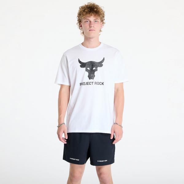 Tričko Under Armour Project Rock Brahma Bull SS Tee White XXL