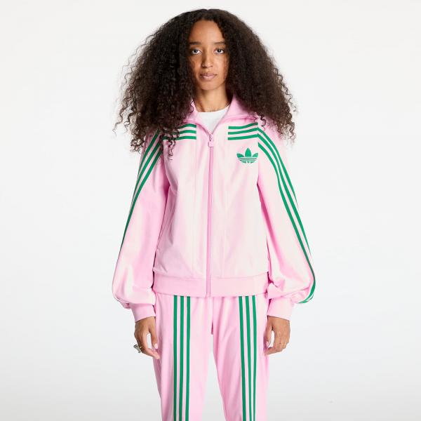 Mikina adidas Velour Track Top True Pink XS
