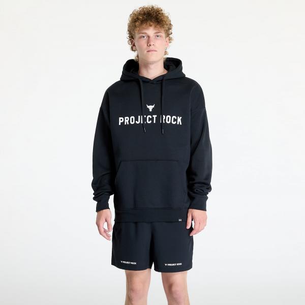 Mikina Under Armour Project Rock Icon Fleece Hoody Black M