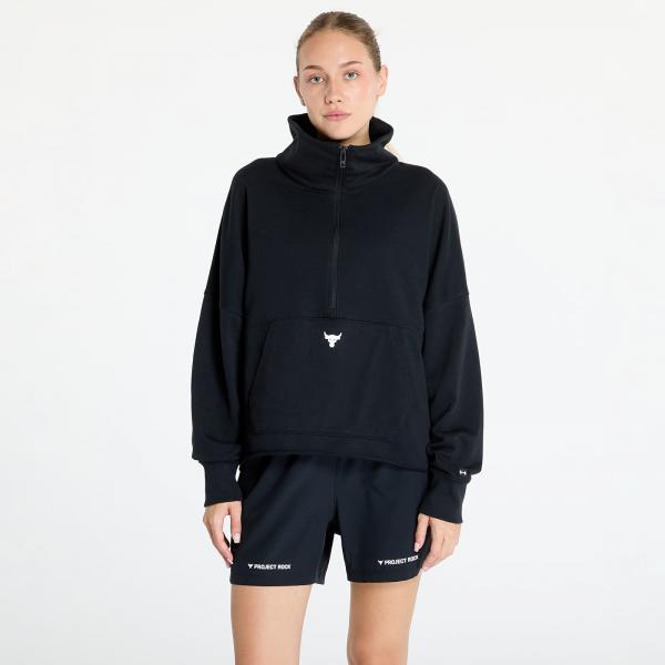 Mikina Under Armour Project Rock Half Zip Pullover Black S