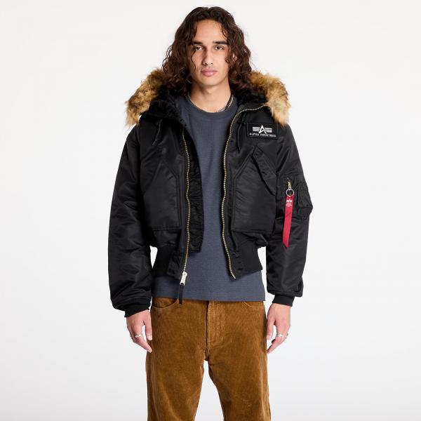 Bunda Alpha Industries 45P Hooded Black M