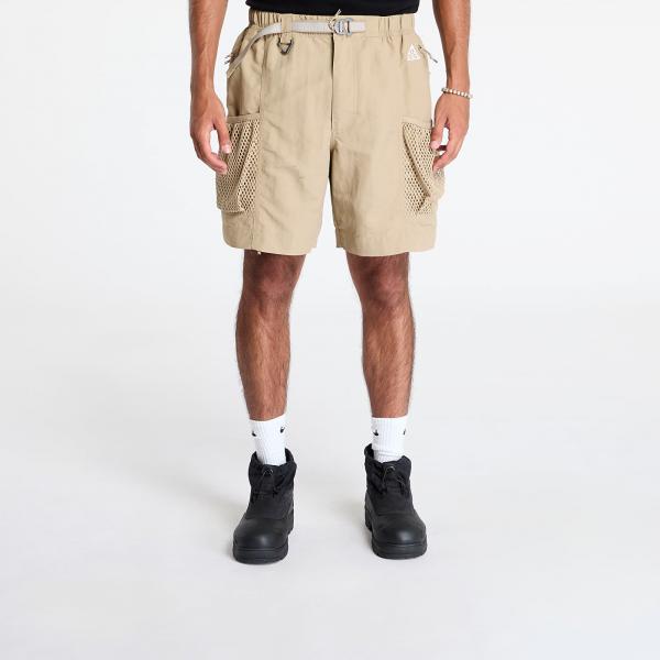 Šortky Nike ACG "Snowgrass" Men's Cargo Shorts Khaki/ Lt Iron Ore/ Summit White L