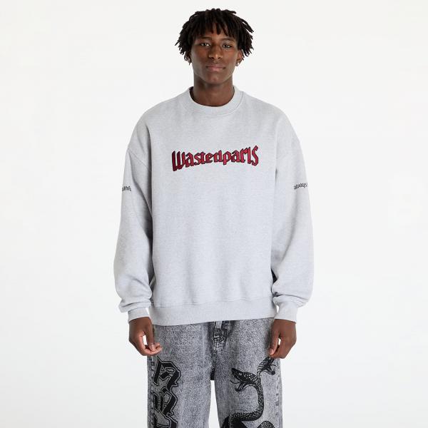Mikina Wasted Paris United Crew Neck Ash Grey XL
