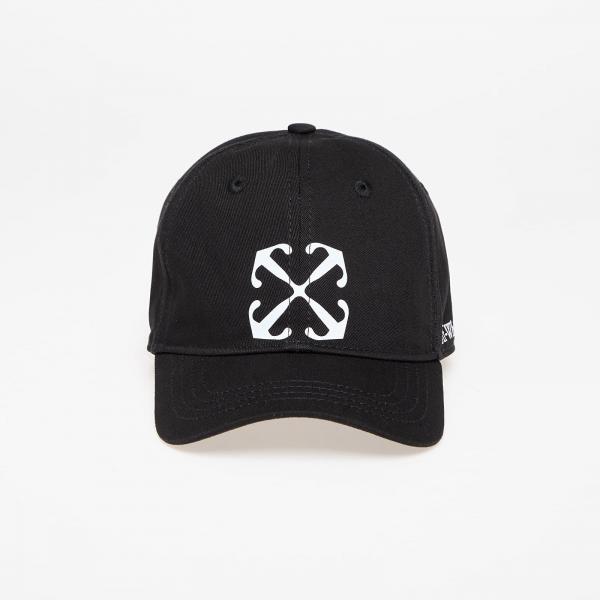 Kšiltovka Off-White Kids Arrow Baseball Cap Black/ White II