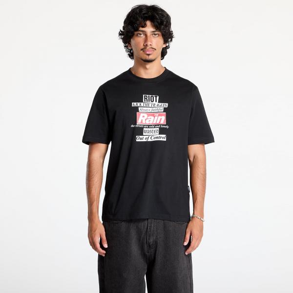 Tričko Wasted Paris Rain T-Shirt Black S