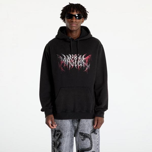 Mikina Wasted Paris Scythe Hoodie Faded Black M