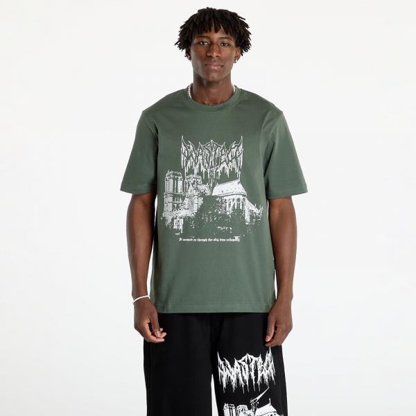 Tričko Wasted Paris Vault T-Shirt Granite Green L