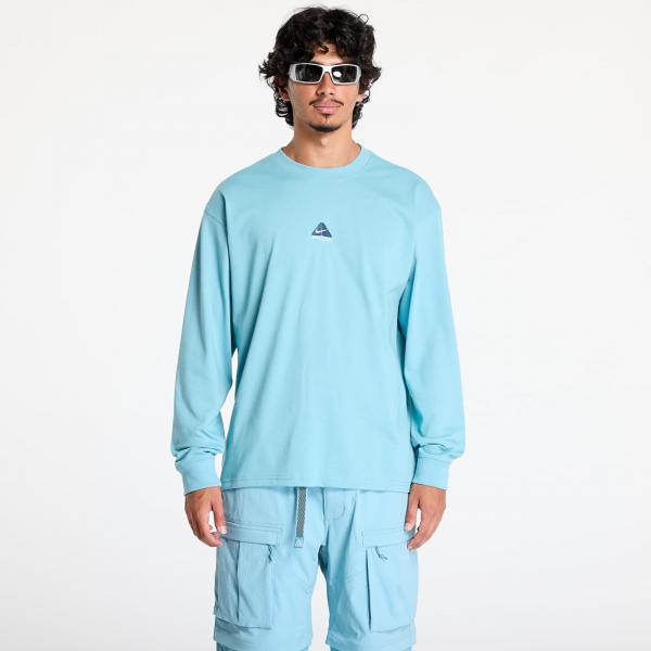 Tričko Nike ACG "Lungs" Men's Long-Sleeve T-Shirt Denim Turq M