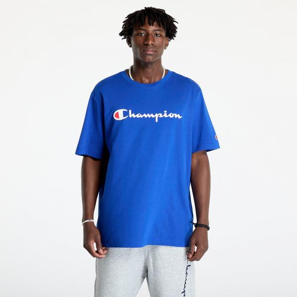 Tričko Champion SS Tee Blue XL
