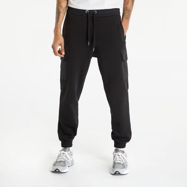 Kalhoty Alpha Industries Sweat Nylon Cargo Jogger Black XL