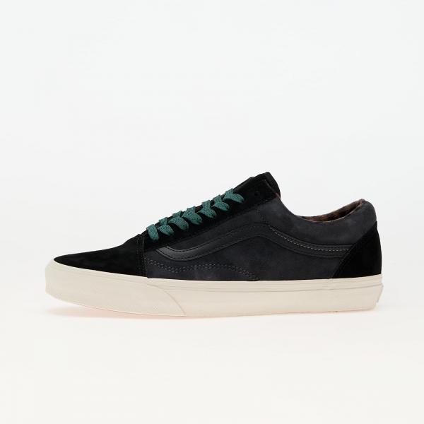 Tenisky Vans Old Skool Pig Suede Plaid Gray/Blanc EUR 42.5