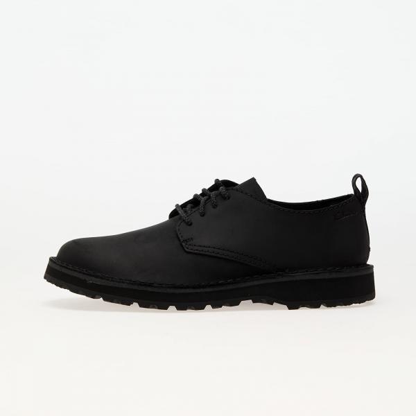 Tenisky Clarks Solsbury Lace Black Leather EUR 43