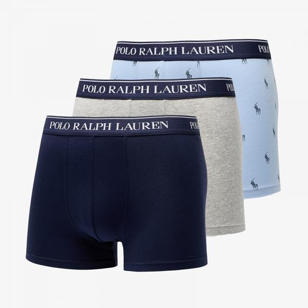 Boxerky Ralph Lauren Classic Trunk 3-Pack Multicolor L