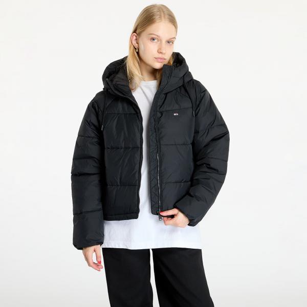 Bunda Tommy Jeans Vail Puffer Jacket Black L