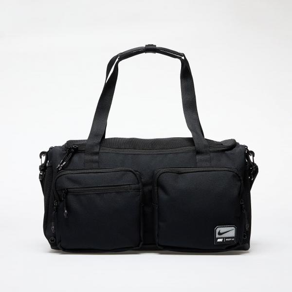Nike Utility Power 2.0 Duffel Bag Black/ Black/ White 31 l