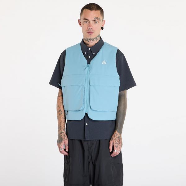 Vesta Nike ACG "Skull Peak" PrimaLoft® Reversible Vest Denim Turquoise/ Armory Navy/ Summit White L