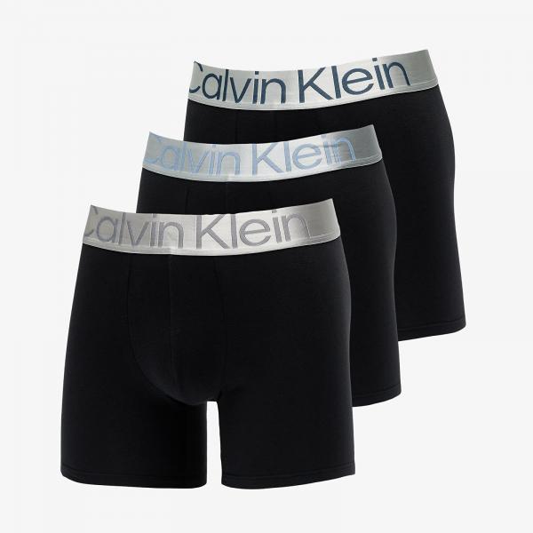 Boxerky Calvin Klein Boxer Brief 3-Pack Black M
