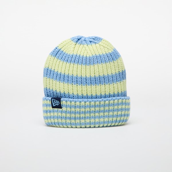 Čepice New Era Knit Medium Stripe Beanie Pastel Blue Universal