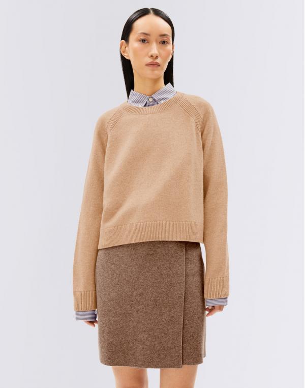 Armedangels Diliriaa Reglana 2870 cinnamon dust melange S