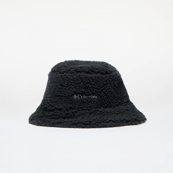 Klobouk Columbia Winter Pass™ II Reversible Bucket Hat Black/ Black S/M