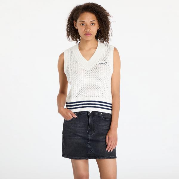 adidas Knit Vest Off White M
